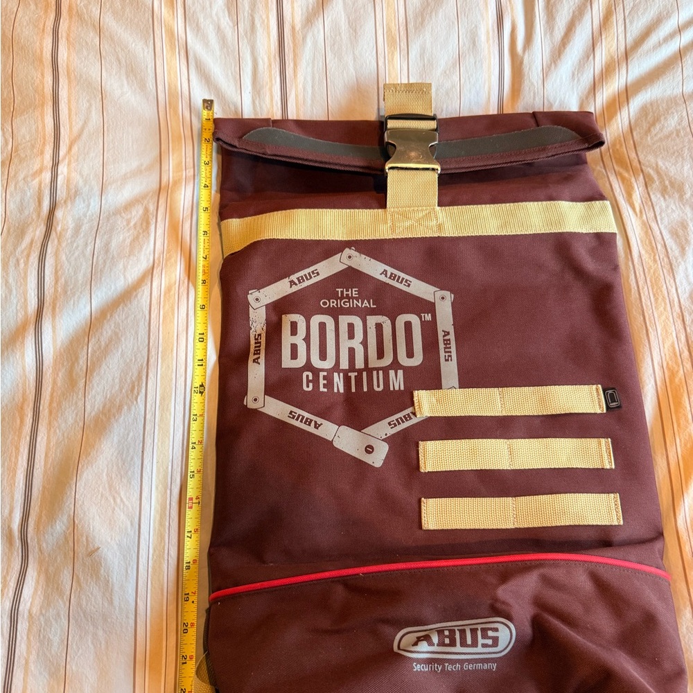 ABUS Bordo Centium Edition Rolltop Backpack - Rare Cycling Bag - Picture 3 of 4